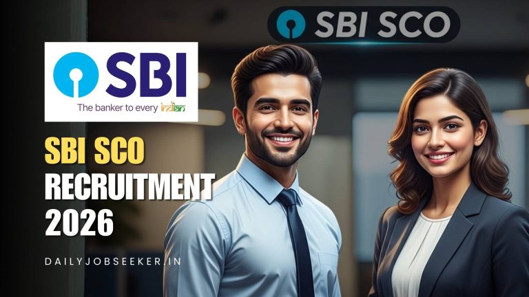SBI SCO Recruitment 2026